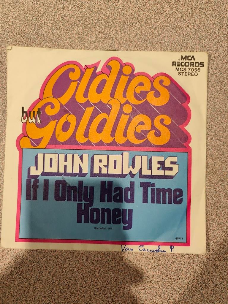 Oldies but goldies  John rowles. If I only had time. Honey, Cd's en Dvd's, Ophalen of Verzenden, Zo goed als nieuw