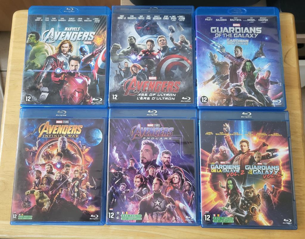 Lot Blu-Ray films de super-héros (Marvel, DC, …), Enlèvement, Science-Fiction et Fantasy