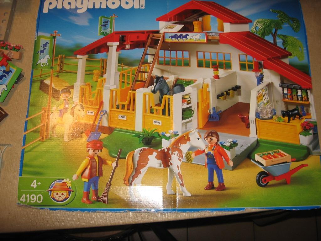 Playmobil manege nr.4190, Enlèvement, Utilisé
