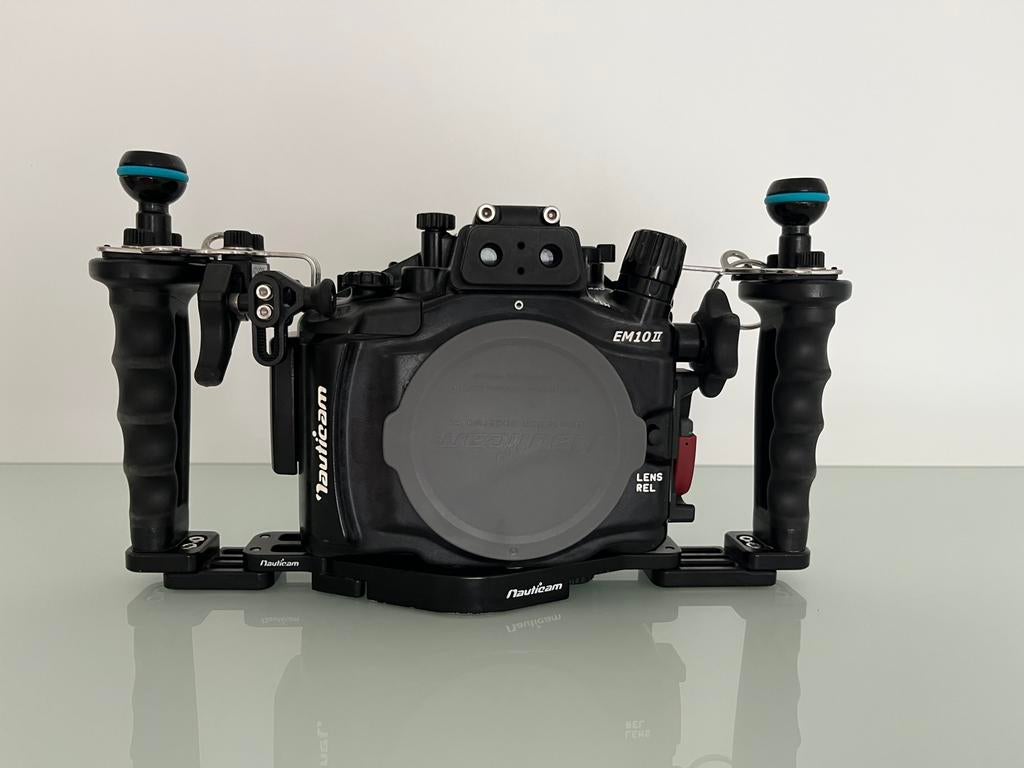 Onderwatercamera Nauticam/ Olympus, Ophalen of Verzenden, Gebruikt, Meer dan 40 meter, Complete set