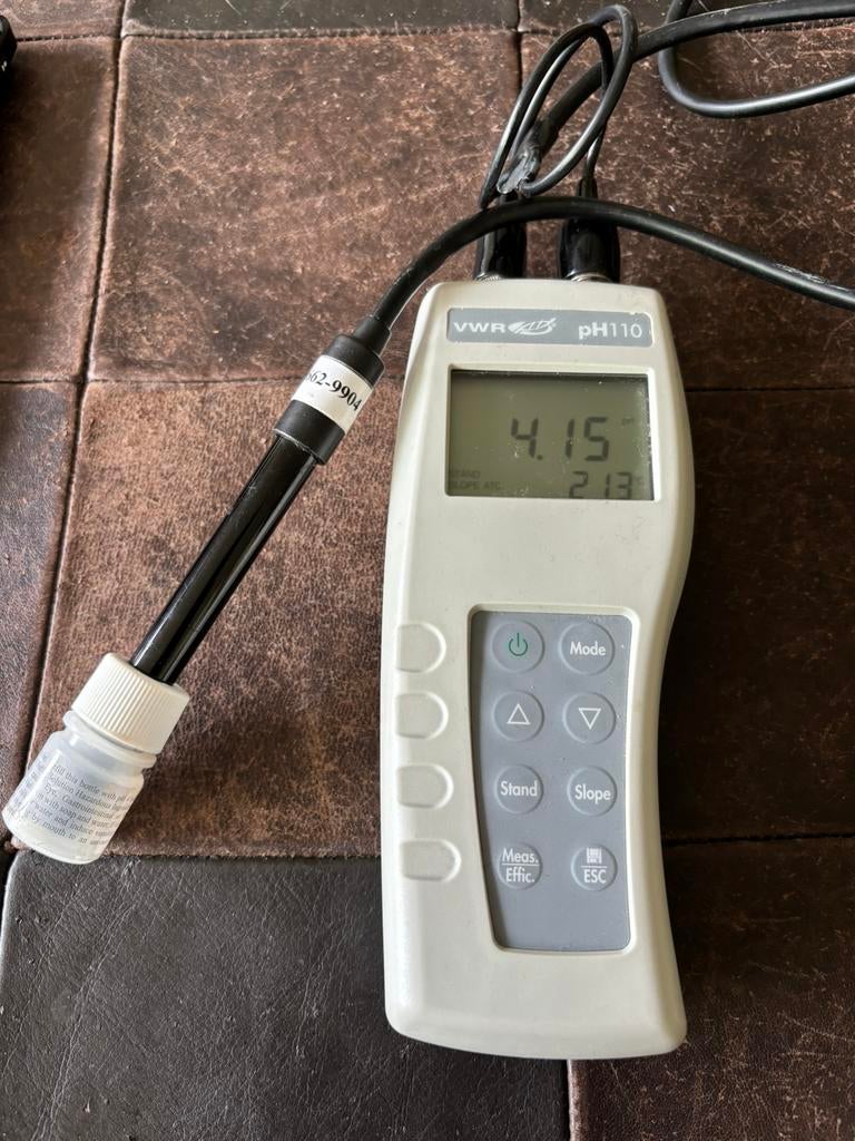 Draagbare pH/mV/C-meter VWR pH 110/pH 110 M, Ophalen, Zo goed als nieuw