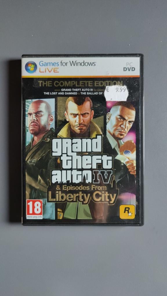 Grand Theft Auto 4 - The Complete Edition (PC), Games en Spelcomputers, Ophalen