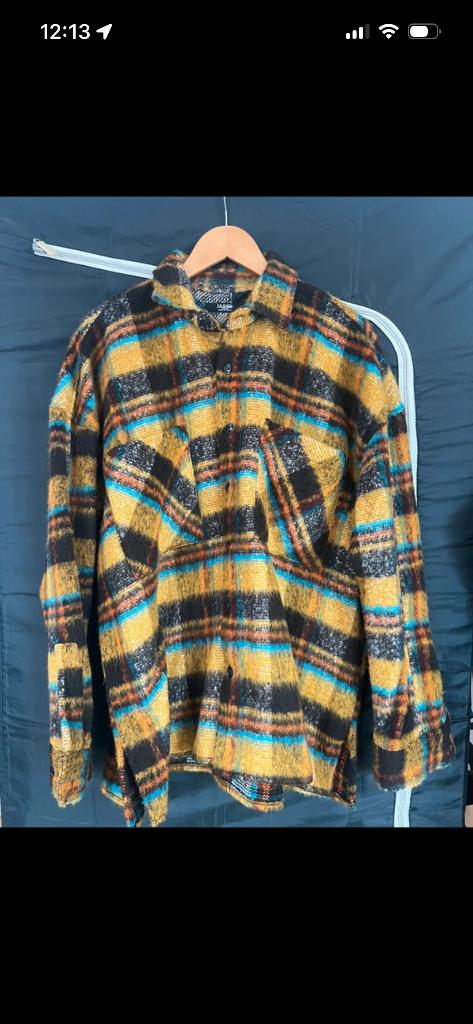 Jaded London flannel taille M, Kleding | Heren, Jassen | Winter, Zara, Maat 48/50 (M), Geel, Ophalen of Verzenden