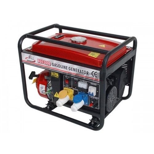 Benzine stroom generator, Bricolage & Construction, Générateurs, Enlèvement, Neuf, 5 à 10 kVA, Essence
