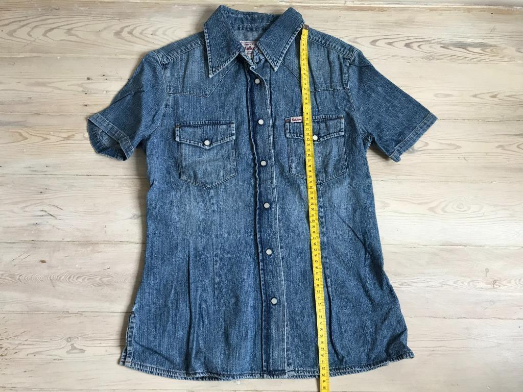 Marlboro Classics Jeans Hemd, Manches courtes, Enlèvement ou Envoi, Taille 36 (S), Marlboro Classics