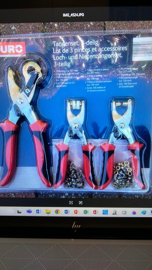 Tangenset, Ophalen, Zo goed als nieuw