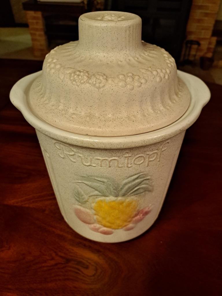 Pot en céramique Rumtopf en parfait état, Antiquités & Art, Enlèvement