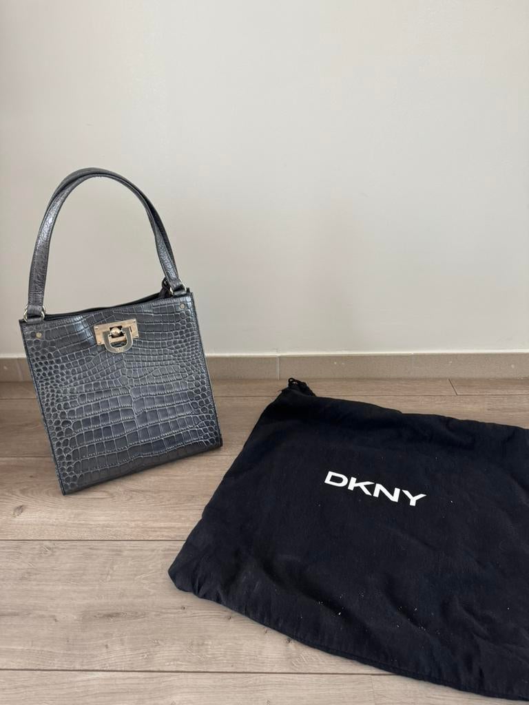 DKNY Designer Leather Handtas, Ophalen of Verzenden, Nieuw, Handtas