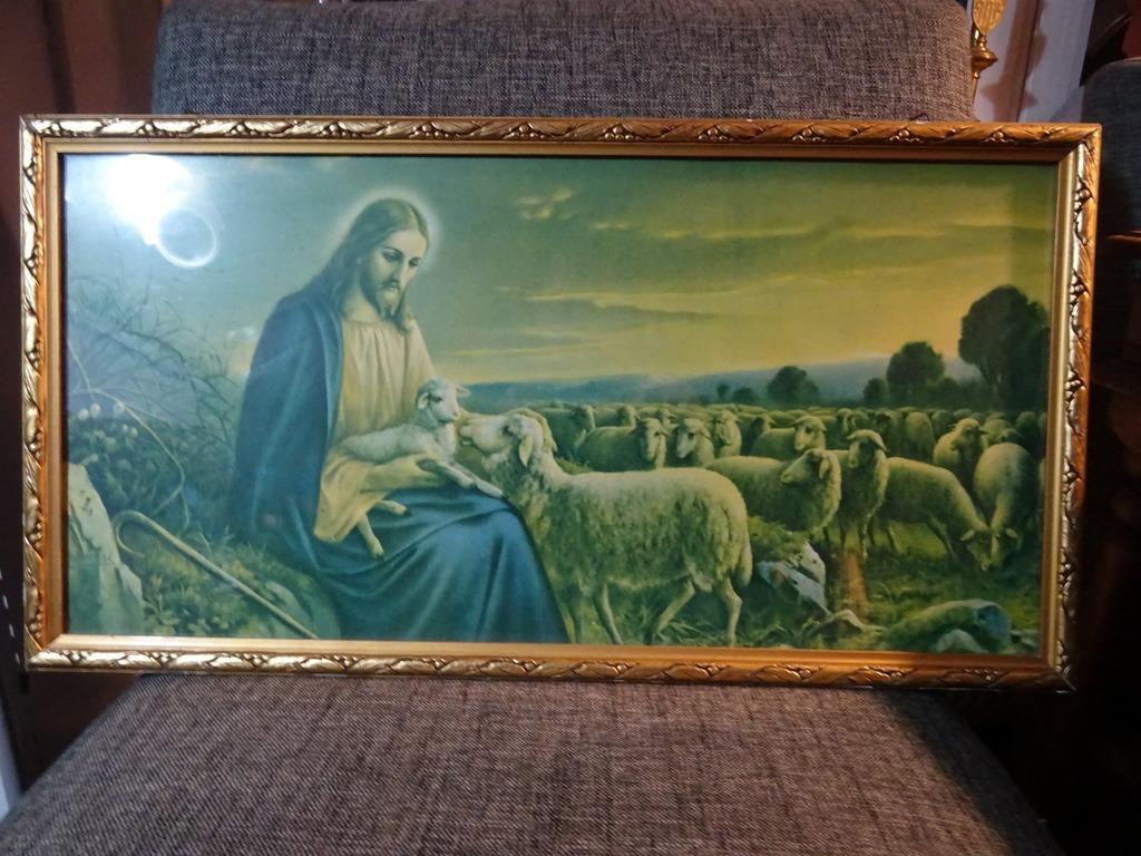 Giovanni Jésus le Bon Pasteur gravure Giovanni Gravure 1930, Antiquités & Art, Antiquités | Objets religieux, Enlèvement ou Envoi