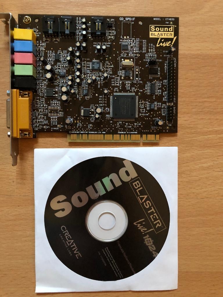 Creative Labs Sound Blaster Live! 1024 (CT4830) (NIEUW), Ophalen, Nieuw, Intern, Creative
