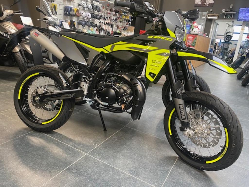 SHERCO SM-RS 50cc 2T E5  Off Dealer Vertriest Deinze, Fietsen en Brommers, 6 versnellingen, Nieuw, 50 cc, Ophalen