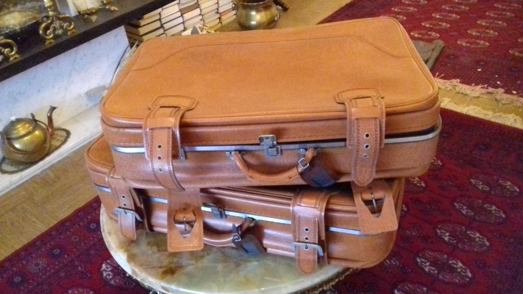 2 valises de voyage, 70 cm ou plus, Comme neuf, Enlèvement, 45 à 55 cm