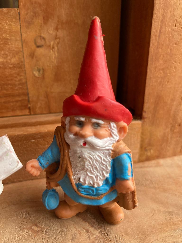 Pvc figuur - David de Kabouter - Rien Poortvliet David - 80', Verzamelen, Ophalen of Verzenden, Overige typen