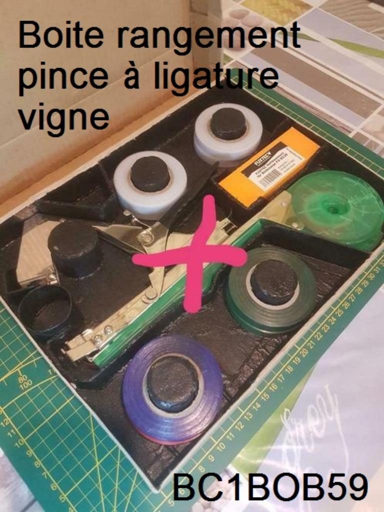 Boîte de rangement pour pince à ligature vigne., Jardin & Terrasse, Enlèvement ou Envoi