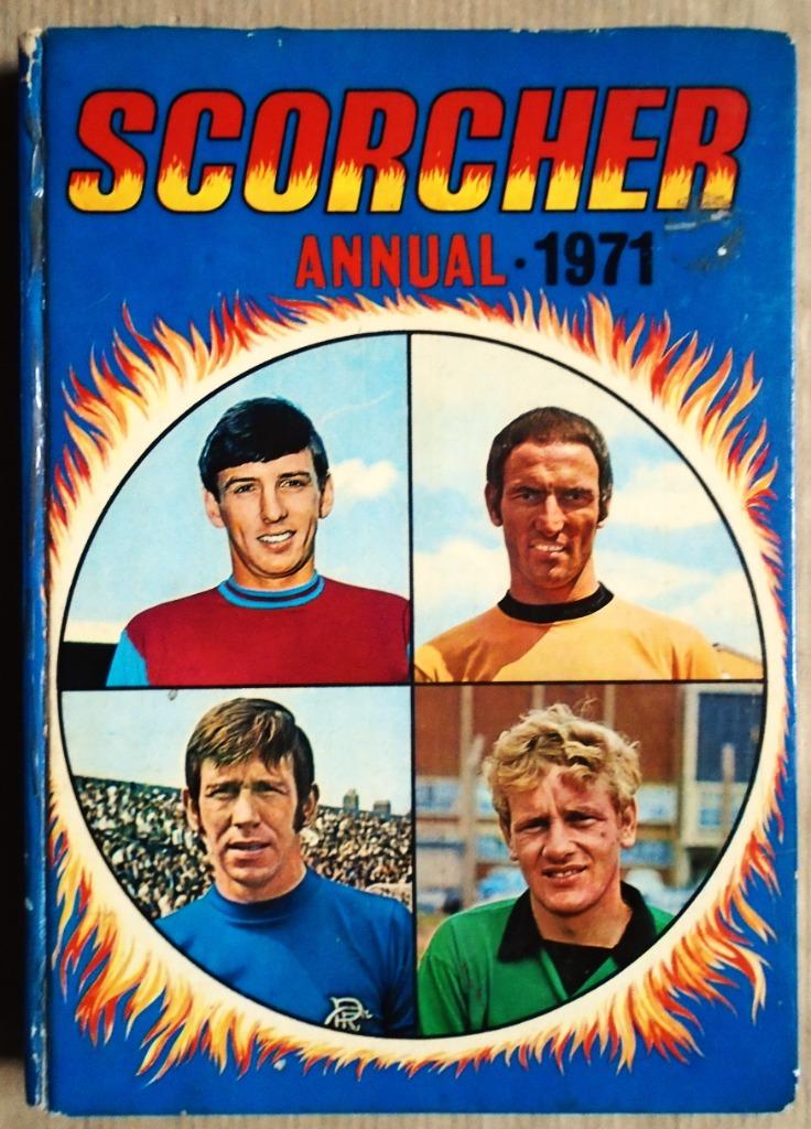 Scorcher Annual 1971 - Uitgegeven in 1970 - 1st edition, Ophalen of Verzenden, Gebruikt, Boek of Tijdschrift