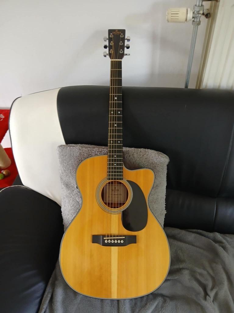 elektrisch akoestische westerngitaar, Ophalen, Zo goed als nieuw, Overige typen, Met (piezo-)element