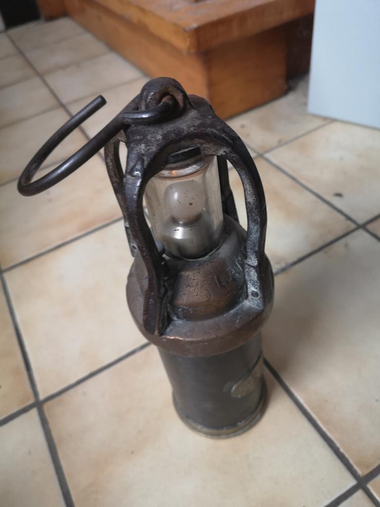 Lampe de mineur Lemaire, Antiquités & Art, Antiquités | Bronze & Cuivre, Enlèvement ou Envoi