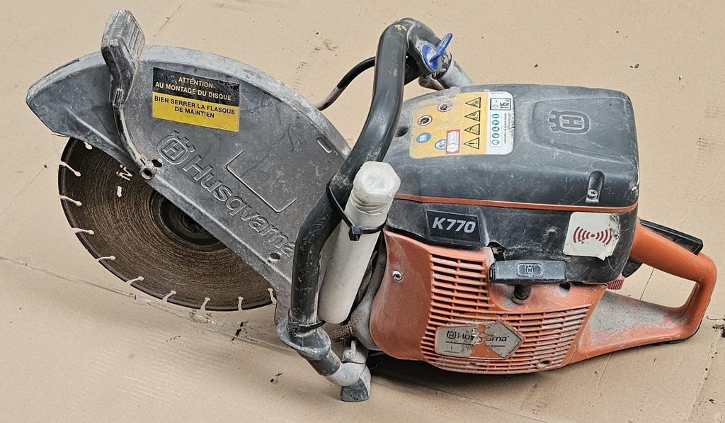 Découpeuse Tronçonneuse Husqvarna K770, Enlèvement, Comme neuf