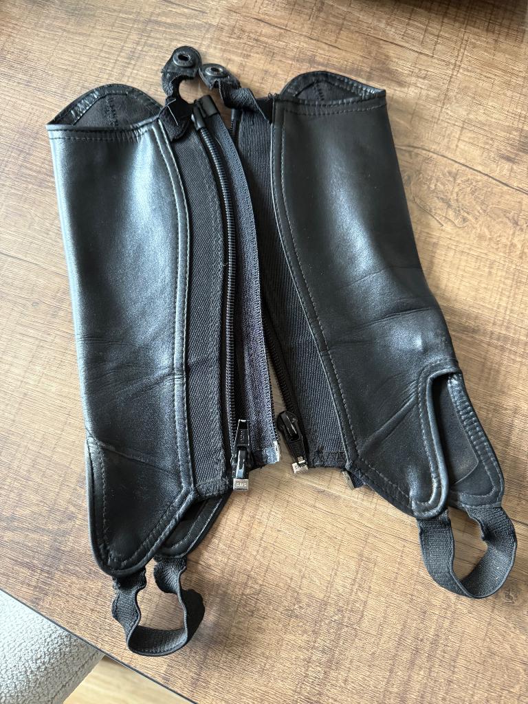 Zwarte chaps, Ophalen, Gebruikt, Kinderen, Schoeisel