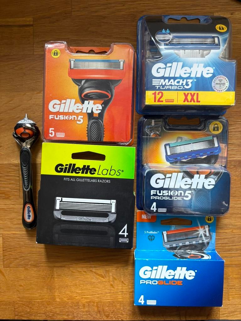 Gillette lame de rasoir Labs/Proglide/Fusion/Mach 3, Enlèvement ou Envoi, Neuf