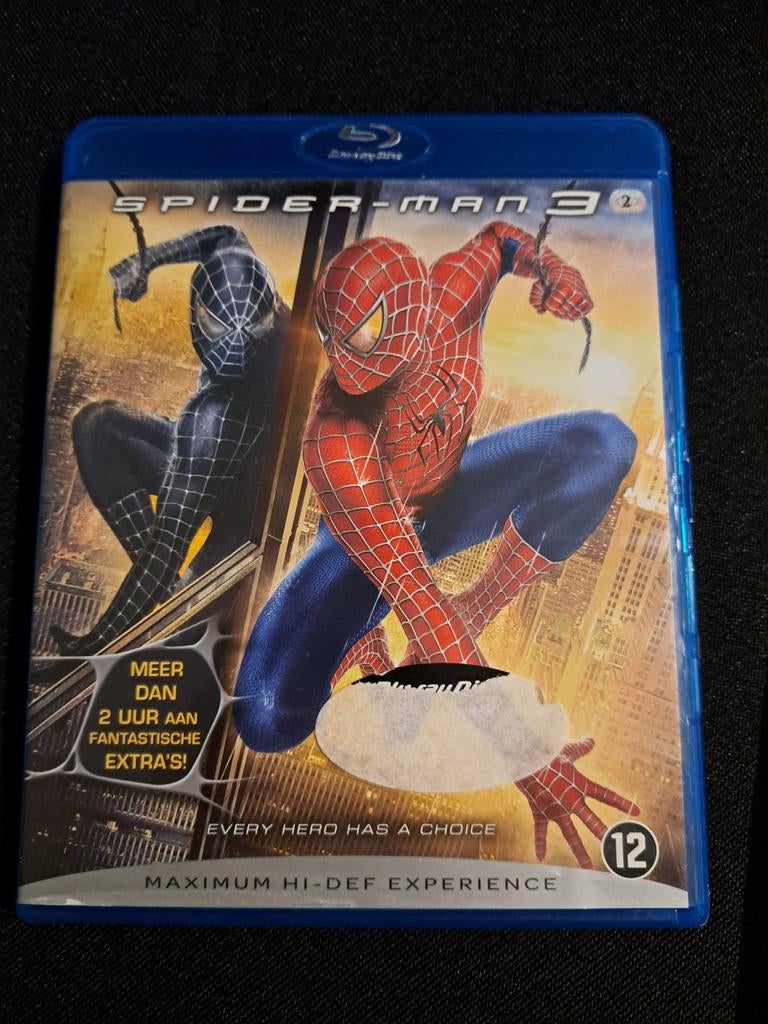 Blu ray spiderman 3, Cd's en Dvd's, Blu-ray, Ophalen, Zo goed als nieuw, Actie