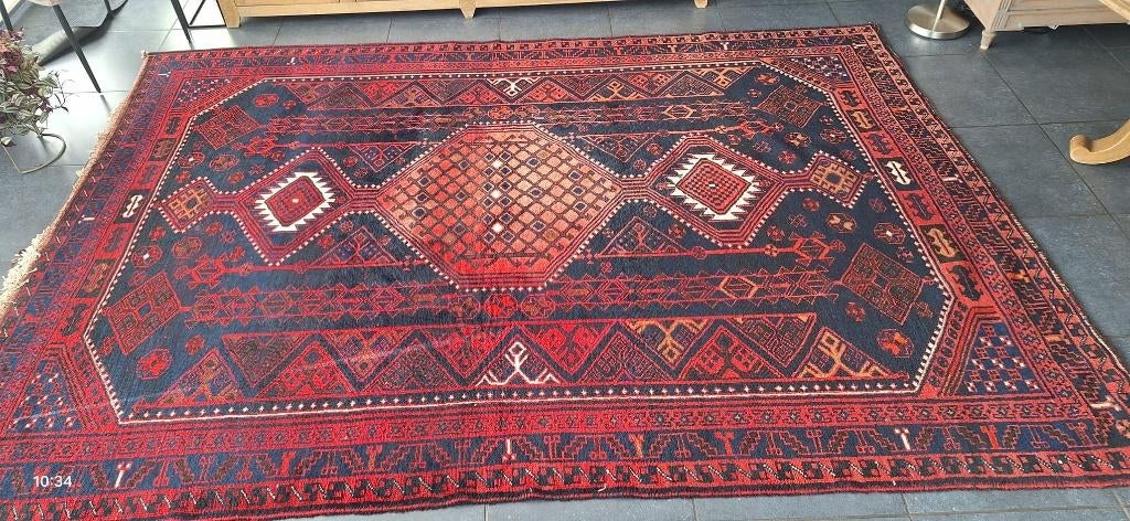 Authentiek oosters tapijt 324 cm x 218 cm, Huis en Inrichting, Stoffering | Tapijten en Vloerkleden, Gebruikt, 200 cm of meer