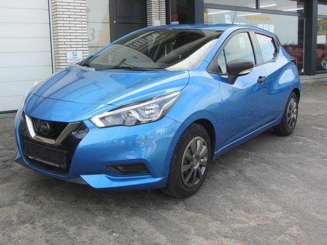 Nissan Micra 1.0i *63.000Km* Garantie AC BT Parkeerhulp, Auto's, Nissan, Voorwielaandrijving, Stof, 5 deurs, 3 cilinders