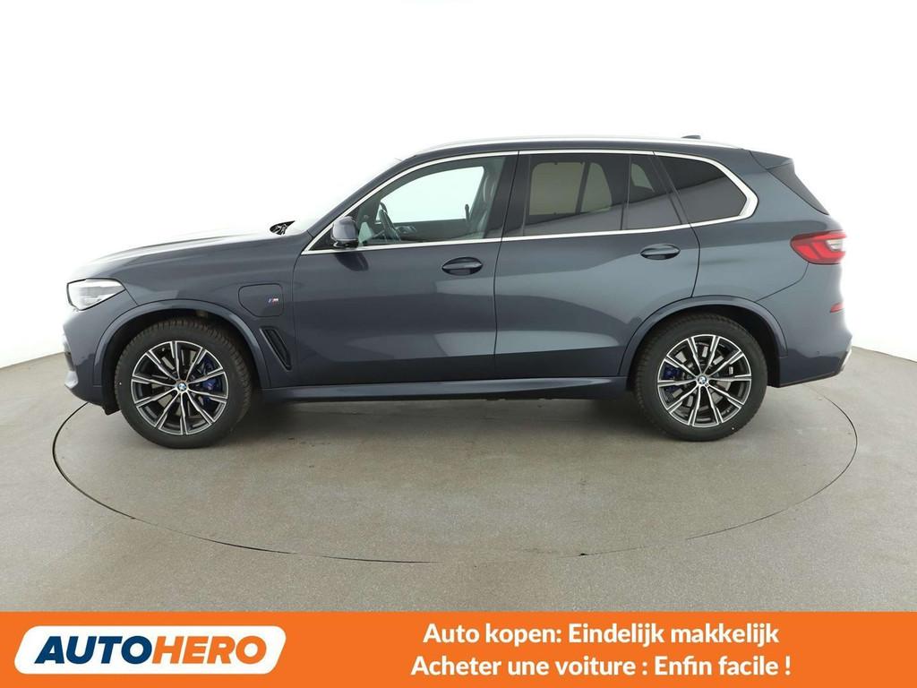 BMW X5 xDrive 45e M Sport (bj 2020, automaat), Auto's, Automaat, 32 g/km, Gebruikt, Leder