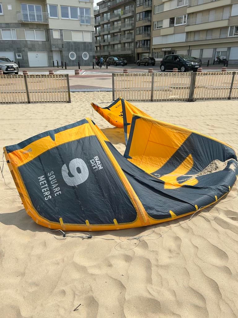 Fone Bandit 9 m, Watersport en Boten, Ophalen, Zo goed als nieuw, 9 m², Kite