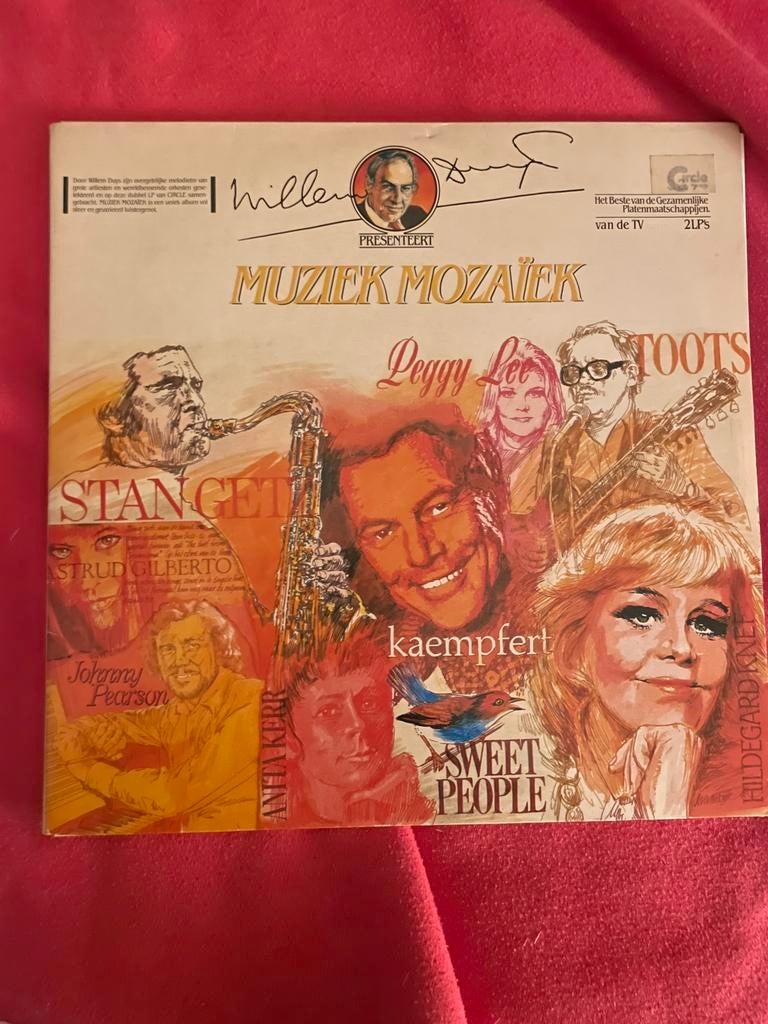 Dubbel LP – Muziek Mozaïek (2LP) – Diverse artiesten, Cd's en Dvd's, Vinyl | Klassiek, Gebruikt, Ophalen