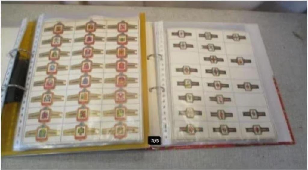 Grand lot de bracelets à cigares de toutes sortes, Enlèvement ou Envoi, Comme neuf, Bagues de cigare