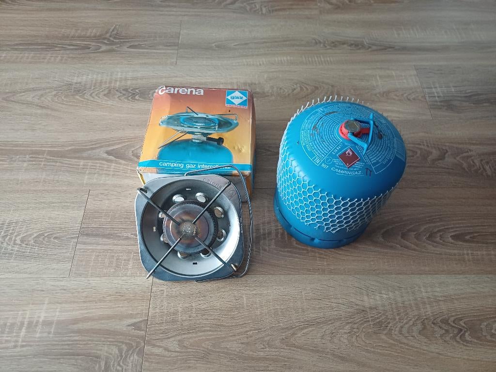Réchaud gaz Camping gaz avec bonbonne, Enlèvement, Comme neuf
