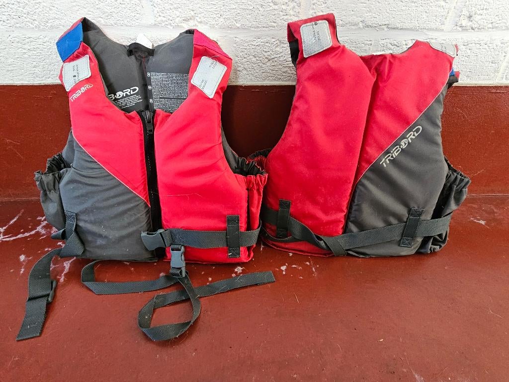 Reddingsvest, Watersport en Boten, Watersportkleding, Ophalen, Gebruikt, Reddingsvest of Zwemvest, Decathlon Tribord
