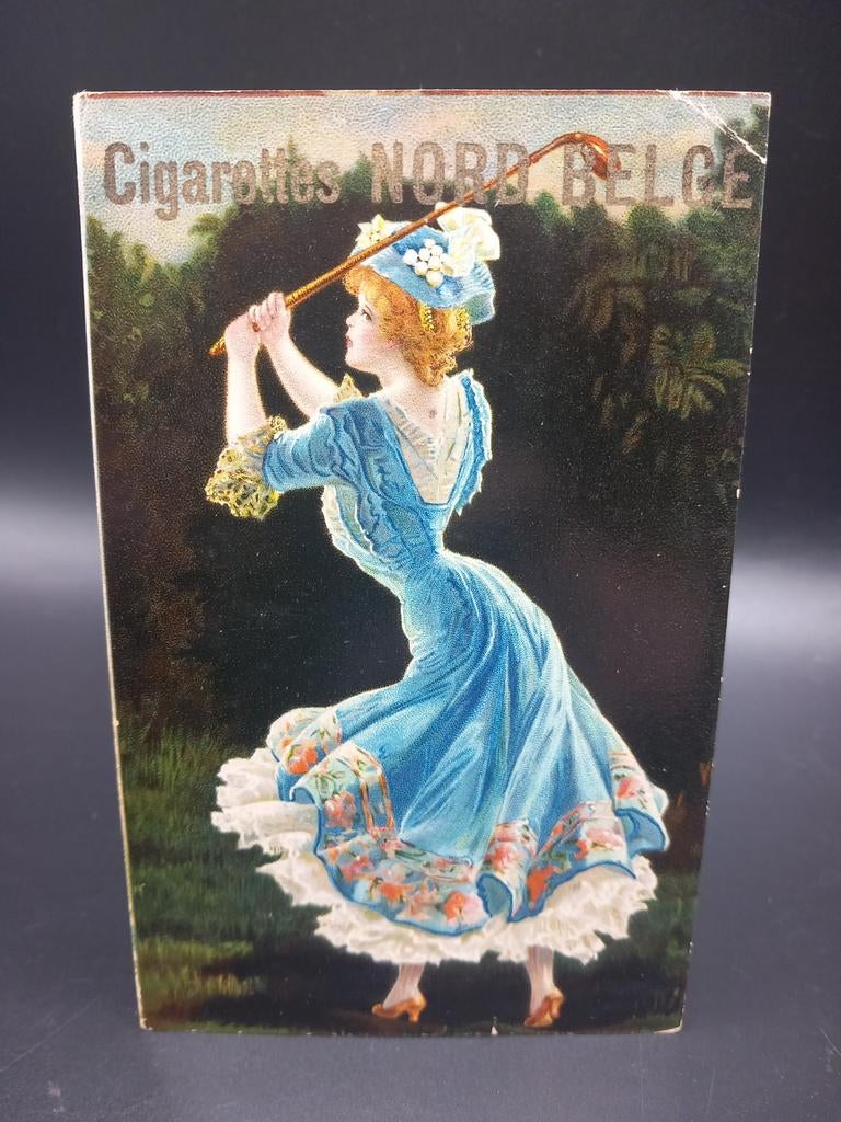 Oude Cigarettes Nord Belge reclame, Ophalen of Verzenden