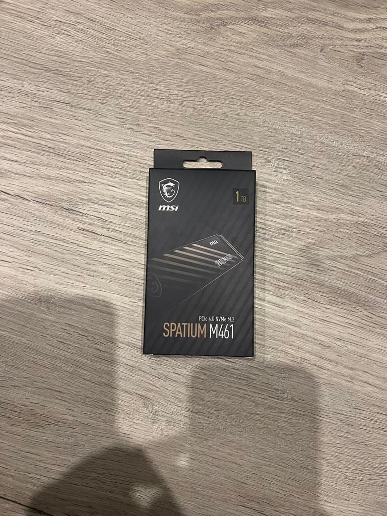 ssd msi Spatium M461 1 To NVMe M.2 - Neuf & Scellé (Gen4), Informatique & Logiciels, Disques durs, Neuf, MSI, Enlèvement ou Envoi