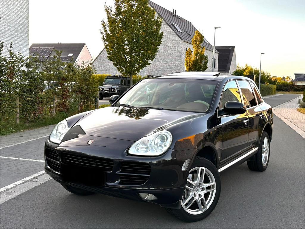 PORSCHE CAYENNE 3.2 LICHT VRACHT 150& TAX, Auto's, Porsche, Automaat, Cayenne, Beige, Zwart