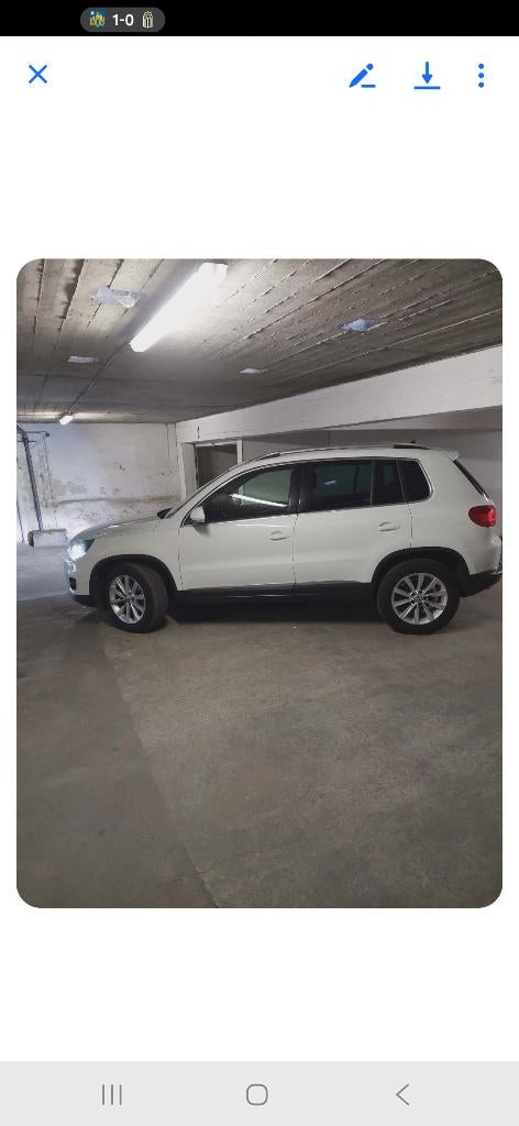 Vw tiguan 2l tdi, Autos, Volkswagen, Boîte manuelle, Entretenue par le concessionnaire, Noir, 5 portes