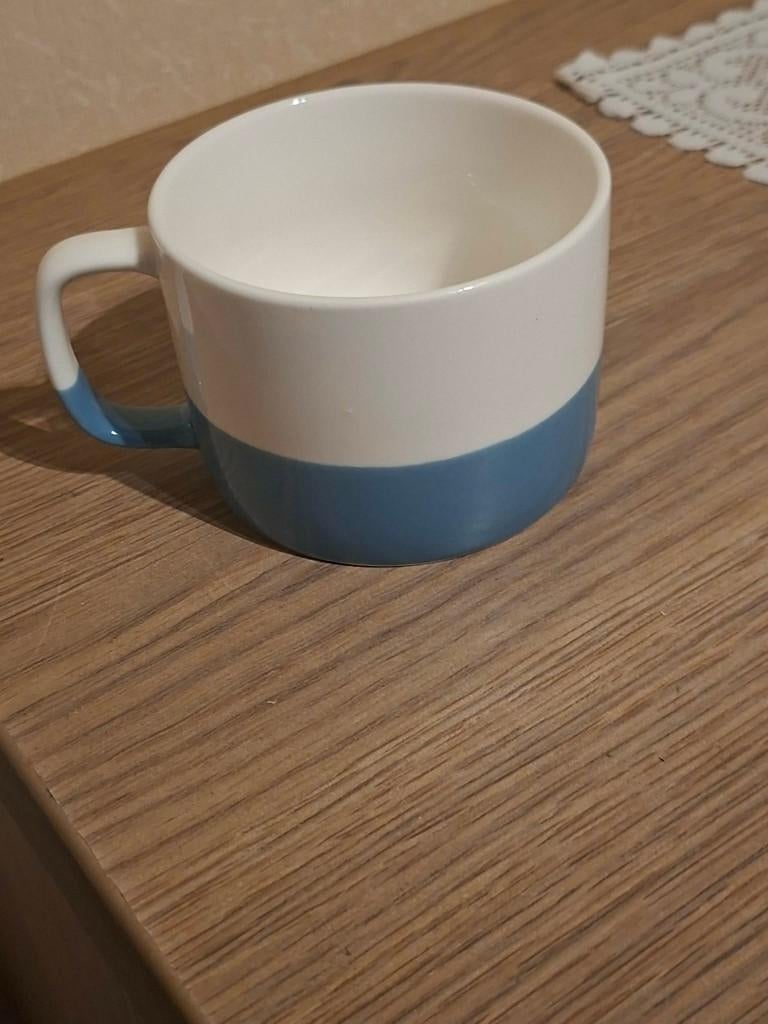 Keramische mok / Graindor / Colruyt, Huis en Inrichting, Keuken | Servies, Ophalen of Verzenden, Zo goed als nieuw, Kop(pen) en/of Schotel(s)