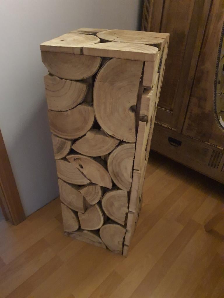 Woondecoratie zuil boomstam, Huis en Inrichting, Woonaccessoires | Zuilen en Pilaren, Ophalen