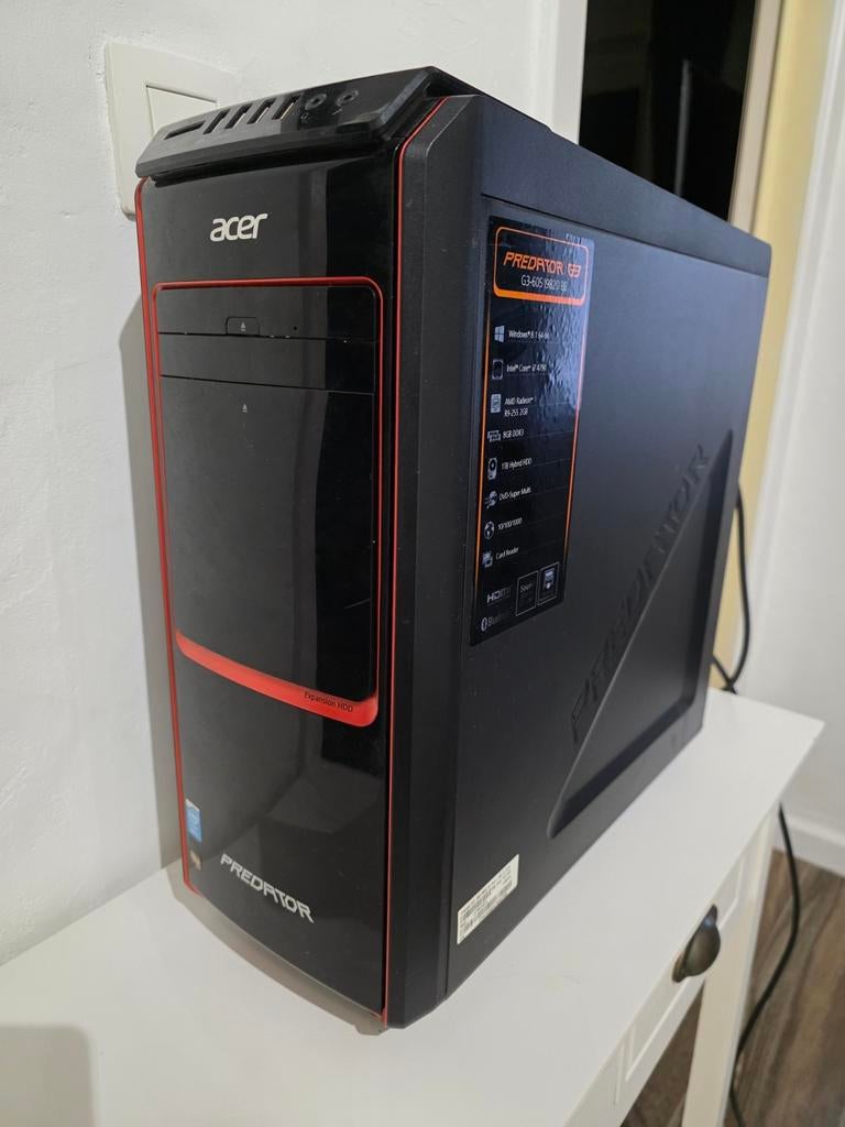 Acer Predator G3 Desktop, Ophalen, Gebruikt, HDD, 1 TB