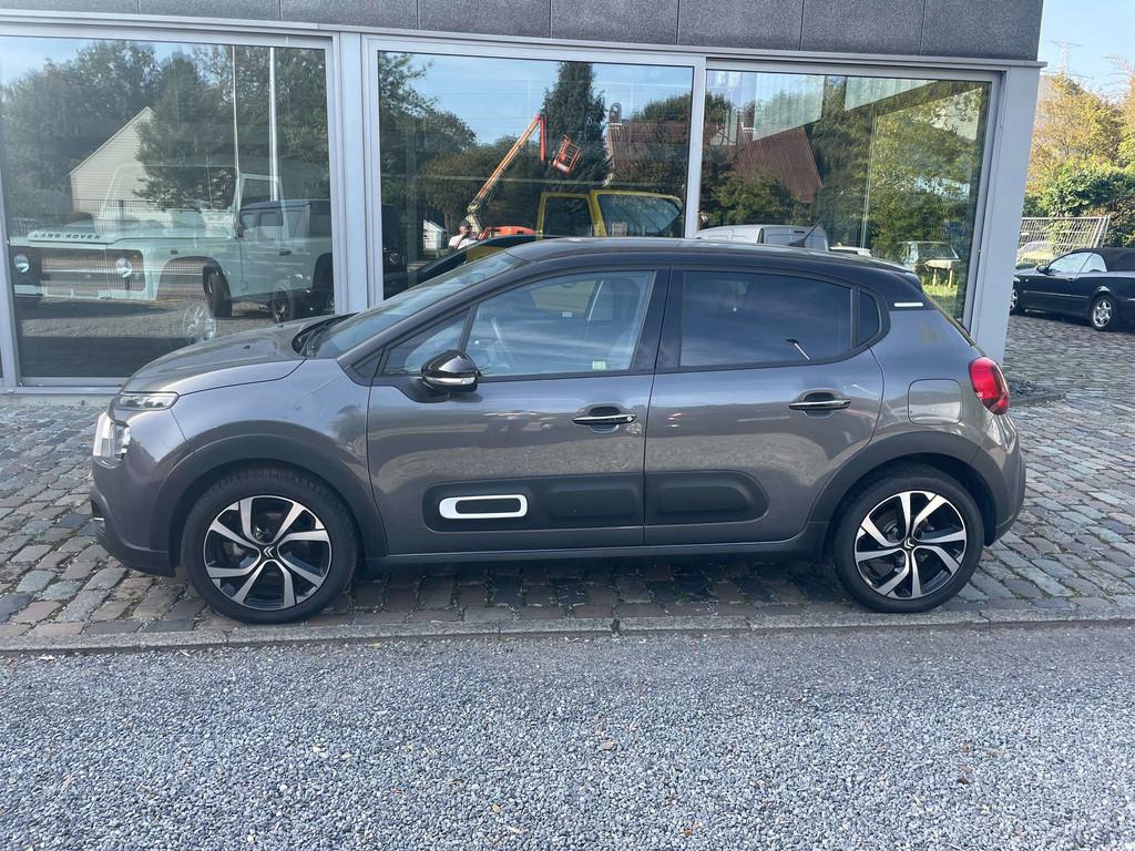 Citroën C3 1.5 BlueHDi Shine S (12.810 +BTW) (bj 2022), Auto's, Voorwielaandrijving, 75 kW, Stof, Gebruikt