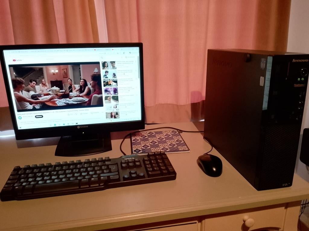 PC COMPLET prêt à l’emploi avec écran, clavier et souris, Enlèvement, Utilisé