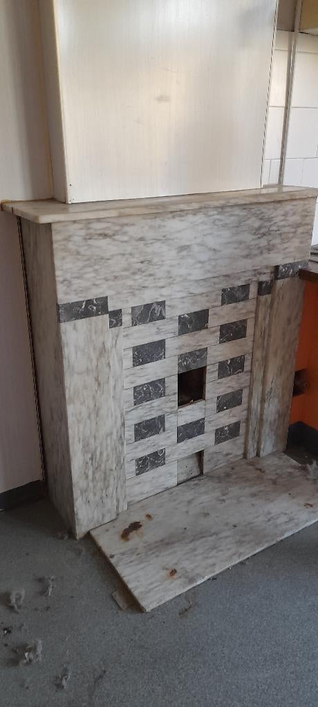 Cheminées en marbre déjà démontées, Enlèvement, Utilisé