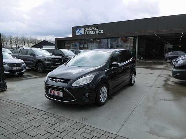 Ford Grand C-Max 1.6 i benzine 150pk Titanium Leder, Auto's, Ford, Monovolume, Bedrijf, 154 g/km, Grand C-Max