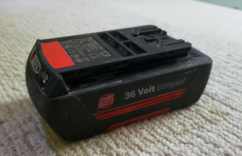 Bosch PRO 36v Batterie, Enlèvement ou Envoi, Utilisé