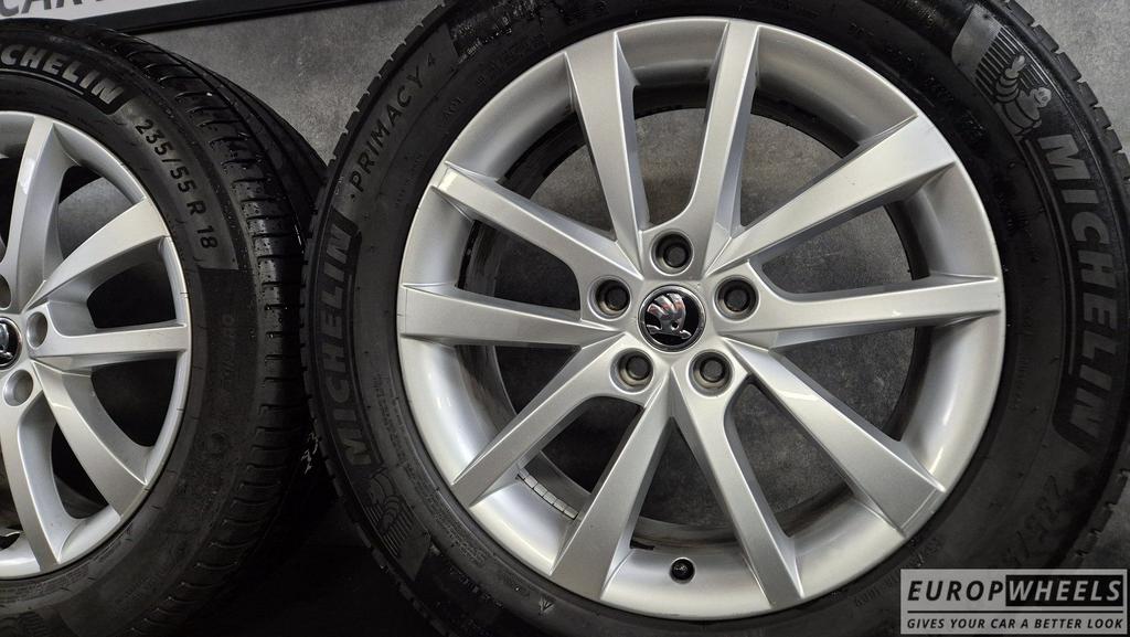 18 inch Skoda Kodiaq Elbrus Seat Tarraco VW Tiguan zomerband, Auto-onderdelen, Banden en Velgen, Banden en Velgen, Zomerbanden