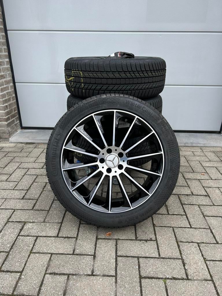 AMG-look velgen 20” + NIEUWE winterbanden (Mercedes GLC), Auto-onderdelen, Ophalen, Winterbanden, Band(en), 20 inch
