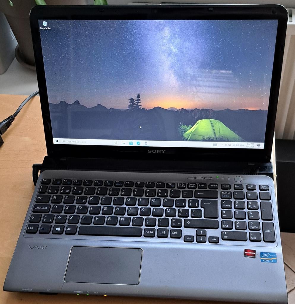 Sony Vaio-laptop, Computers en Software, 15 inch, Refurbished, Ophalen of Verzenden, SONY