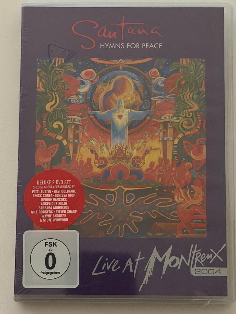 Santana – Hymns For Peace Live Montreux 2004 (2-DVD Nieuw!), Alle leeftijden, Ophalen of Verzenden, Nieuw in verpakking, Muziek en Concerten