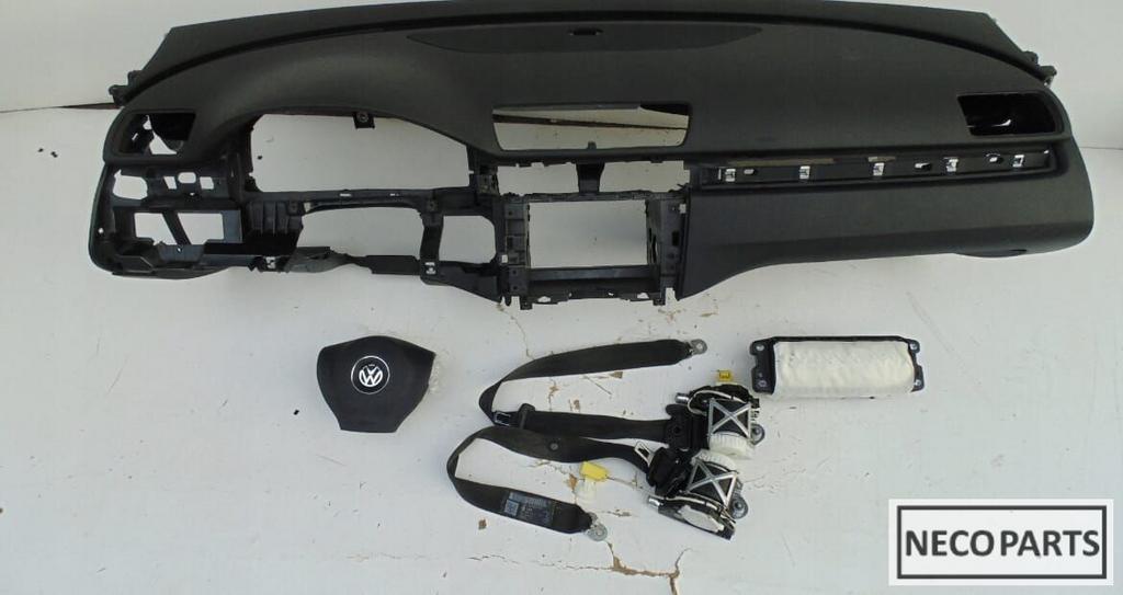 VOLKSWAGEN PASSAT B6 B7 AIRBAG AIRBAGSET ORGINEEL OP AANVRAA, Ophalen of Verzenden, Gebruikt, Volkswagen